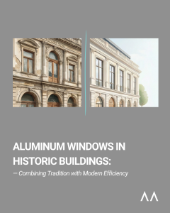 Aluminum Windows in Historic Buildings1